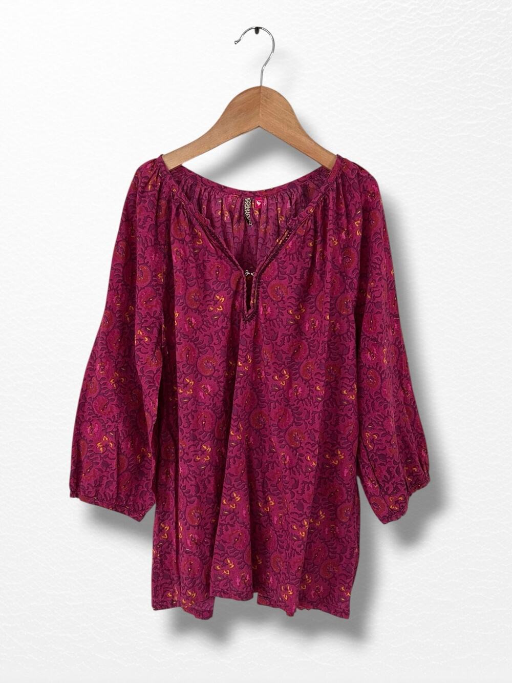 Pink Chicken Girls’ Lightweight Boho Tunic, Size 11/12